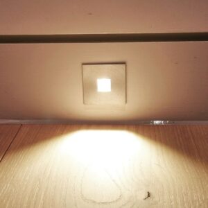 350ma Low level light brushed aluminum