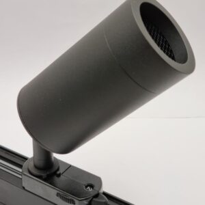 Black conduit adjustable spot light