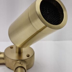 Brass conduit adjustable spot light